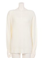 畦Vネックプルオーバー/ネイビー