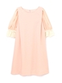 ROMANTIC LACE SLEEVE DRESS/ピンク(090)