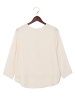 ●JC PE レイヤード ブラウス / 式典/NATURAL