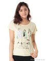 ガーリーガールズTシャツ/クリーム