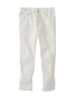 ホワイトデニムパンツ/オフホワイト
