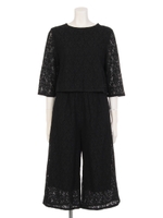 【chille anap】レーストップス&ガウチョSETUP/BK