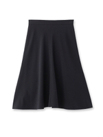 ジョーゼットフレアスカート/ネイビー無地(095)