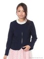 大人リボンポケットノーカラーJK 2/コン