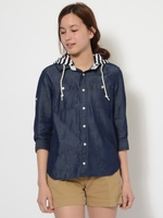 VACATION DENIM SHIRT/インディゴ