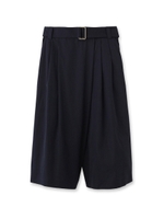 ベルト付きスパンツ/ホワイト(004)