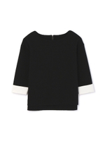 ミラノリブニット/ホワイト(031)