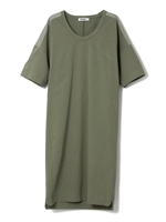WOVEN MIX DRESS/オリーブ
