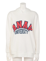 【ANAP】ANAPロゴフーディ/BK