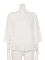 【BSC】 パウダーサテンティアードBL/オフホワイト