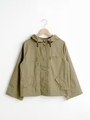【relaxing line】フード付ジャケット/カーキグリーン