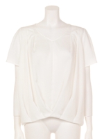 シフォントップス/ホワイト