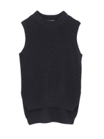 ボトルネックベスト/ホワイト(030)