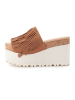 レイヤーソールサンダル/BLK