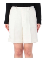 麻混ベーシックショートパンツ/オフホワイト(003)