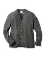 シャンブレーバスケットジャージジャケット/グリーン(022)