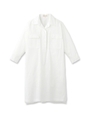 ワークシャツワンピース/ホワイト(001)