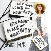 CONTROL FREAK（コントロールフリーク）BMCキャンバスクラッチバッグ