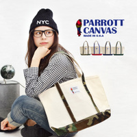 PARROTT CANVAS（パロットキャンバス）MEDIUM TOTE BAG［NAT CANVAS×CORDURA］