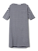STRIPED BIG DRESS/ホワイト