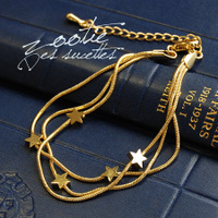 ウィッシュモチーフラインブレスレット