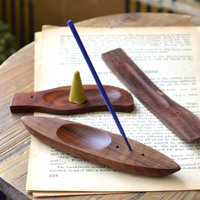 ウッドインセンススティックホルダー