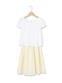 オパールフラワープリントワンピース/レモンイエロー(131)