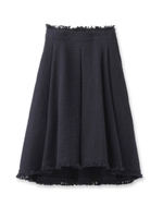 ネップツイードスカート/ネイビー系(094)