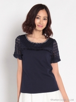 レース切替プルオーバー/カーキ