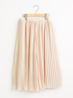 ロングプリーツガウチョ/アイボリー