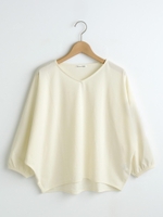 Vネックドルマンプルオーバー/ミント