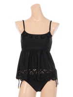 【BENETTON】カットワークタンキニ/OWT