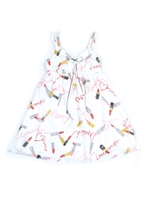 ラブ・ルージュスリップdress/ホワイトベース