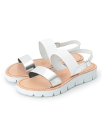 EDER SHOES レザーストラップサンダル/ゴールド(507)