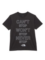 【THE NORTH FACE】UNSTOPPABLE TEE/BLK
