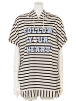 コビーボーダーパーカプル/ネイビー