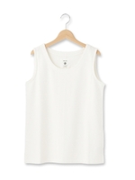 コンパクトスウェットノースリーブプルオーバー/オフホワイト(003)