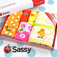 Sassy（サッシー）ギフトタオルセット[バブルダックホワイト]