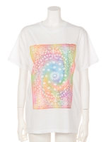 【ANAP】タイダイ×ペイズリーTシャツ/L.YEL