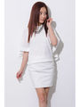 切替シフォンTOP/WHITE