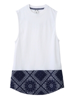 BANDANA TANK TOP/ネイビー