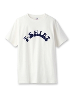 DUBBLEWORKS フロッキーロゴTシャツ/ネイビー(093)