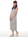NS 片畦Iラインワンピース/Light Gray Mixture