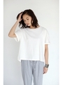 【AZUL by moussy】モックネックボックスT/L/GRY