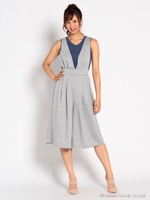 ガウチョオーバーオール/グレー