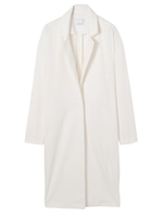 【O】ルーズSロングJK/WHITE