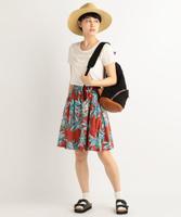 アロハ柄リバーシブルスカート