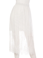 レーススカート/White