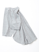 Slit tee/GRAY