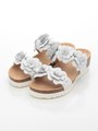 [SONIA.C]フラワーコンフォートサンダル/BEIGE MID